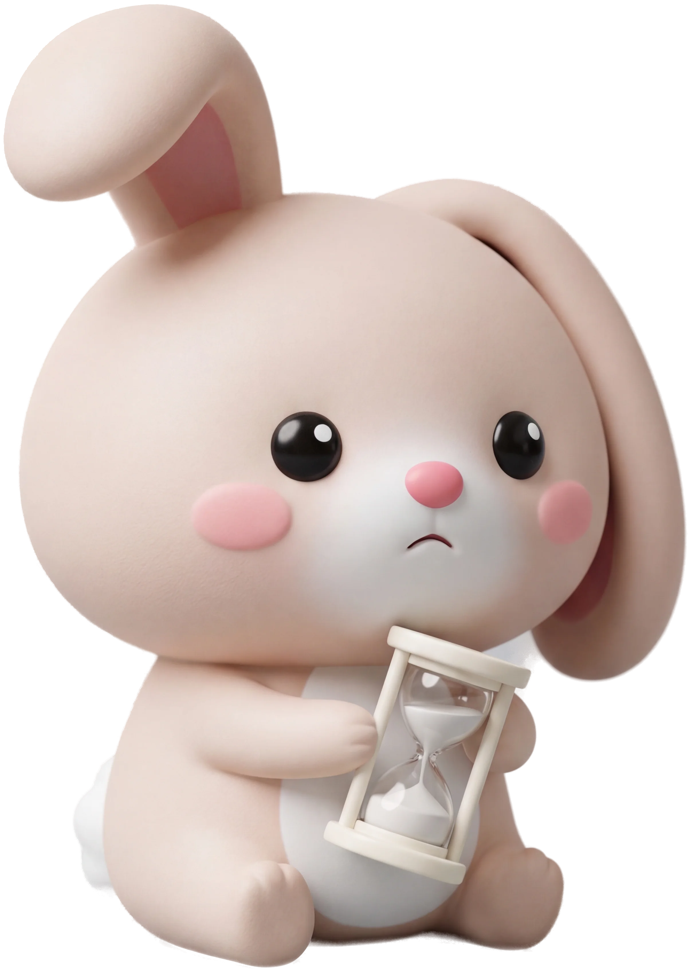 そわそわウサギ